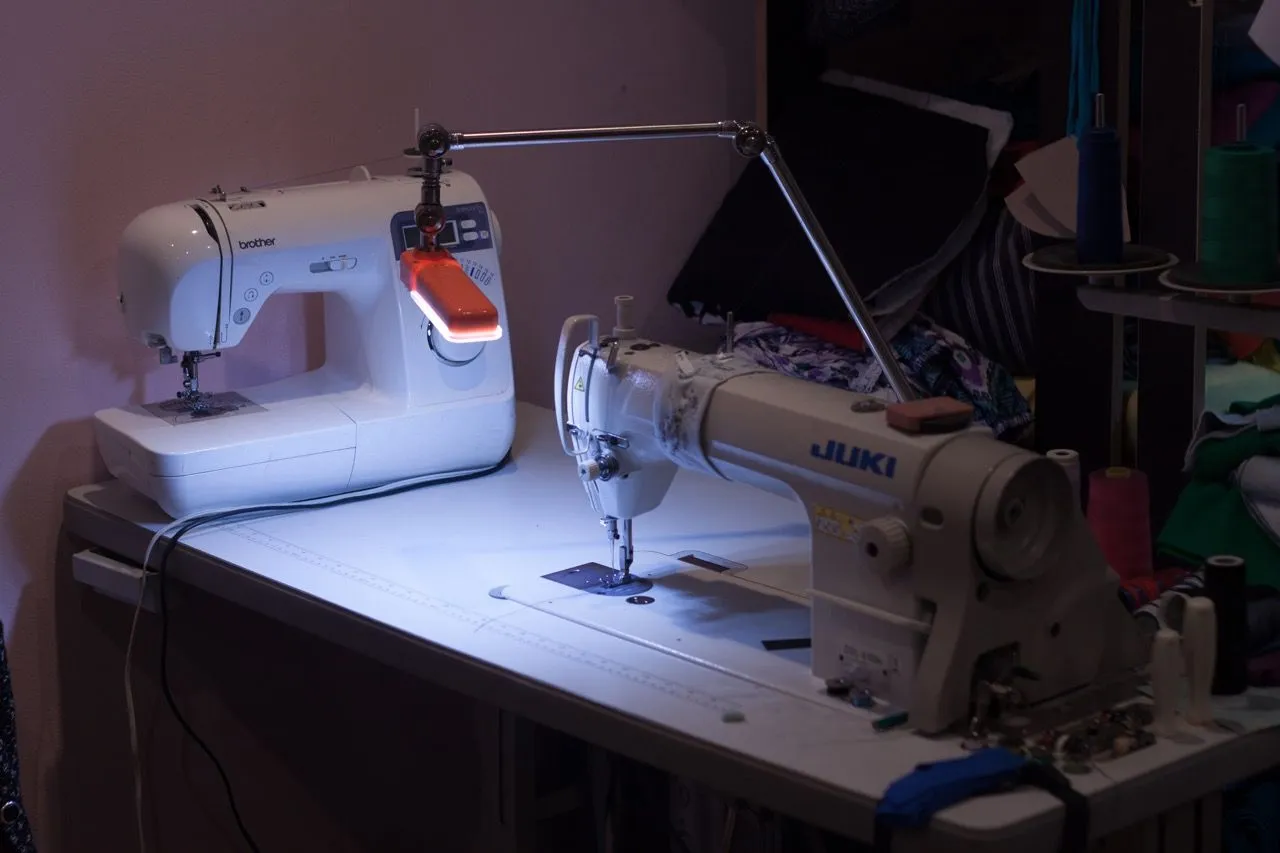 A basic workplace for seamstress