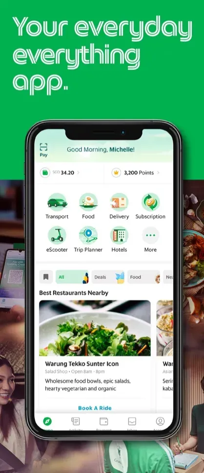 Grab - super-app example